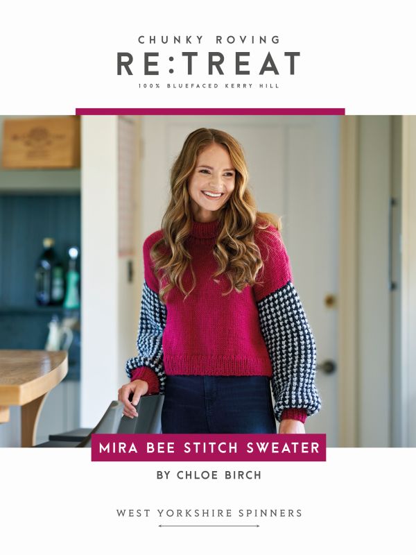 West Yorkshire Spinners Re:Treat Mira Bee Stitch Sweater